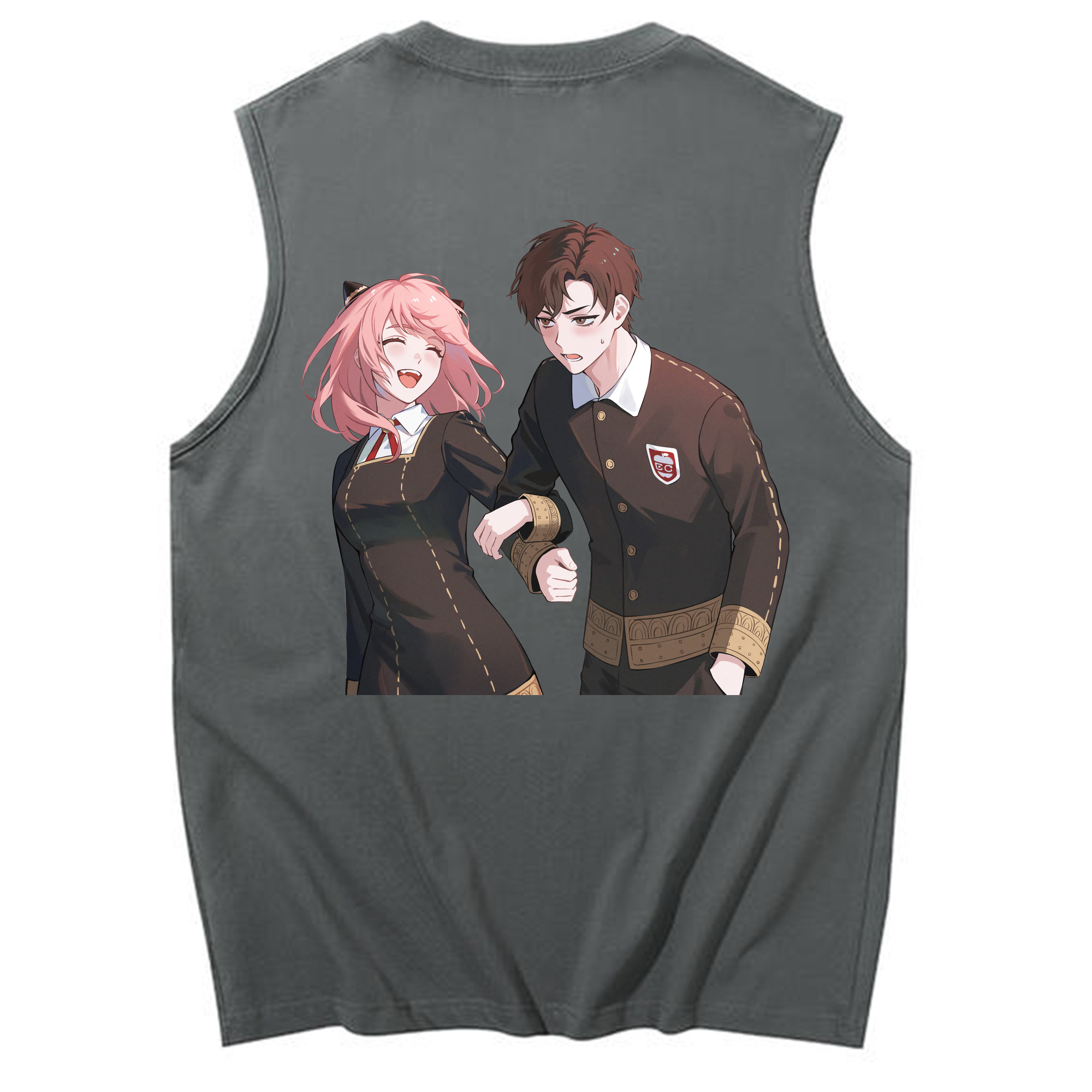 （画像用） SPY×FAMILY间谍家家酒 コットン100％タンクトップ（背面プリント）